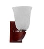 Brown Wooden Wall Lamp