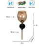 Black Iron Wall Lamp