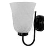 Black Iron Wall Lamp