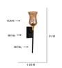 Black Metal Wall Lamp