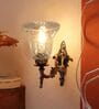 Antique Golden Metal Wall Lamp