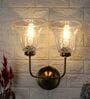 Golden Metal Wall Lamp
