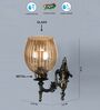 Antique Golden Metal Wall Lamp