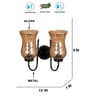 Black Iron Wall Lamp