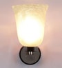 Brown Wooden Wall Lamp