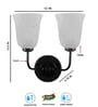 Black Iron Wall Lamp