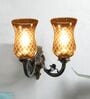 Antique Golden Metal Wall Lamp