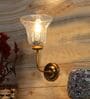 Golden Metal Wall Lamp