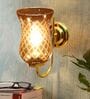 Golden Metal Wall Lamp