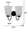 Black Iron Wall Lamp