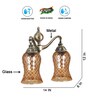 Antique Golden Metal Wall Lamp