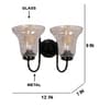 Black Iron Wall Lamp