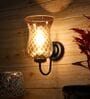 Black Iron Wall Lamp