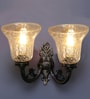 Antique Golden Metal Wall Lamp
