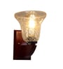Brown Wooden Wall Lamp