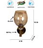 Golden Metal Wall Lamp