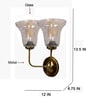 Golden Metal Wall Lamp