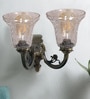 Antique Golden Metal Wall Lamp