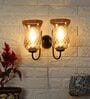 Black Iron Wall Lamp
