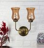 Golden Metal Wall Lamp