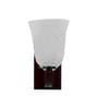 Brown Wooden Wall Lamp