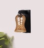 Brown Wooden Wall Lamp
