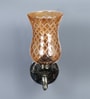 Antique Golden Metal Wall Lamp
