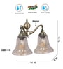 Antique Golden Metal Wall Lamp
