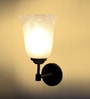 Black Iron Wall Lamp