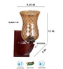 Brown Wooden Wall Lamp