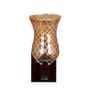 Brown Wooden Wall Lamp