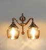 Antique Golden Metal Wall Lamp