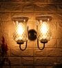 Black Iron Wall Lamp