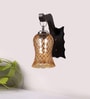 Brown Wooden Wall Lamp