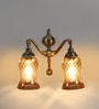 Antique Golden Metal Wall Lamp