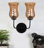 Black Iron Wall Lamp