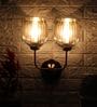 Golden Metal Wall Lamp