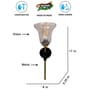 Black Iron Wall Lamp