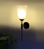 Black Iron Wall Lamp