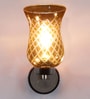 Brown Wooden Wall Lamp