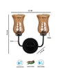 Black Iron Wall Lamp