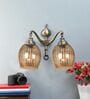 Antique Golden Metal Wall Lamp