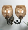 Antique Golden Metal Wall Lamp
