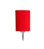 Red cotton Wall mounted Lamp Steel Base