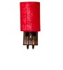 Maroon Jute Designer wood & metal wall lamp Ideal
