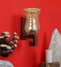 Brown Wooden Wall Lamp