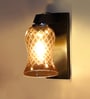 Brown Wooden Wall Lamp