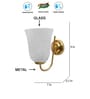 Golden Metal Wall Lamp