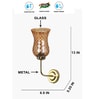 Golden Metal Wall Lamp