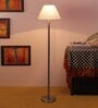 New Era White  Conical  Designer Steel Floor Lamp For Home Decor